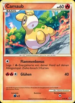 Camaub card in German