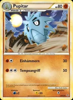 Pupitar card in German