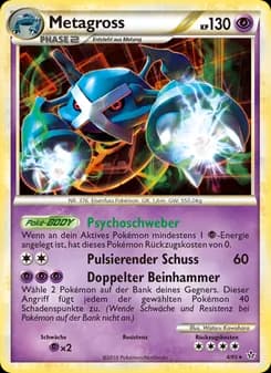Metagross card in German
