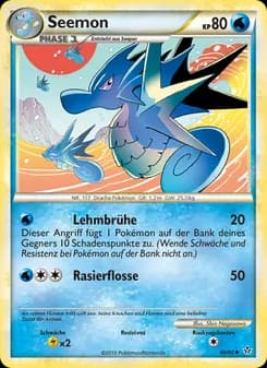 Seemon card in German