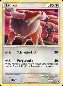 Tauros card in German