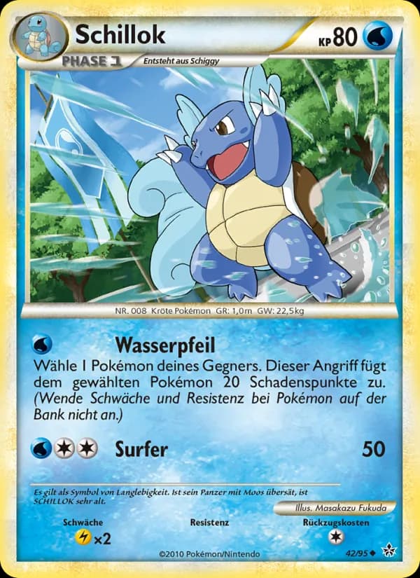 Schillok card in German