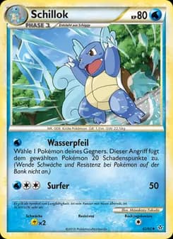 Schillok card in German