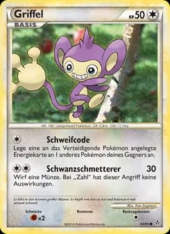 Griffel card in German