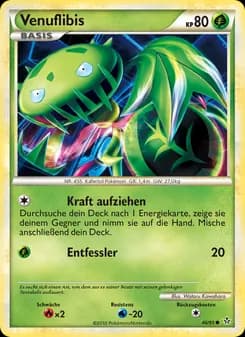 Venuflibis card in German