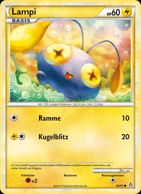 Lampi card in German