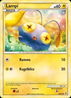 Lampi card in German