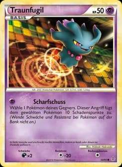Traunfugil card in German