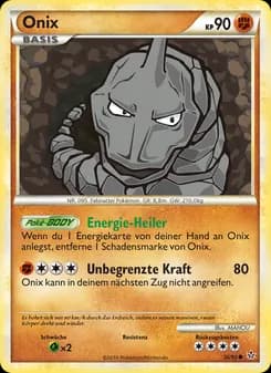 Onix card in German
