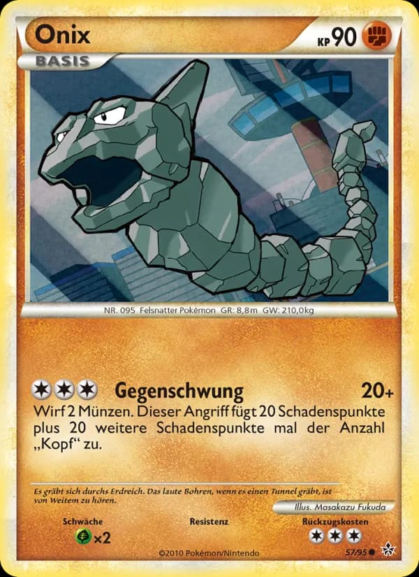 Onix card in German