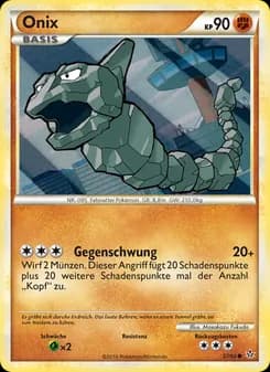 Onix card in German