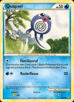 Quapsel card in German