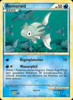 Remoraid card in German
