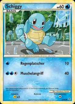 Schiggy card in German
