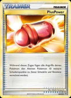 PlusPower card in German