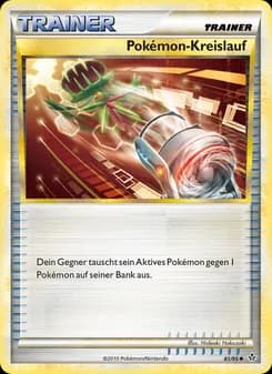 Pokémon-Kreislauf card in German
