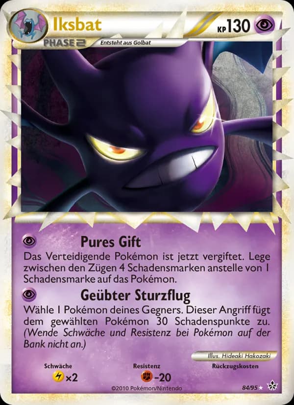 Iksbat card in German