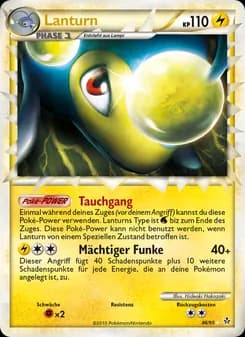 Lanturn card in German