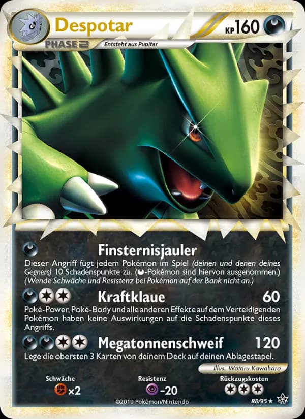 Despotar card in German