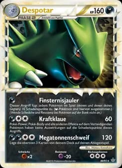 Despotar card in German