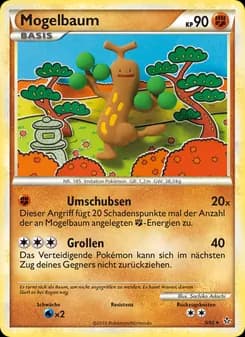 Mogelbaum card in German