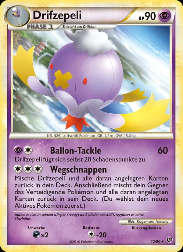 Drifzepeli card in German
