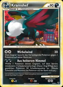 Kramshef card in German