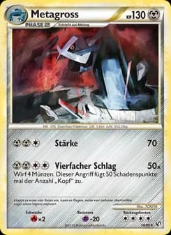 Metagross card in German