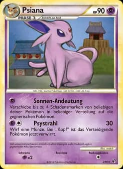 Psiana card in German