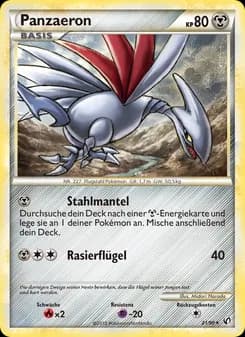 Panzaeron card in German