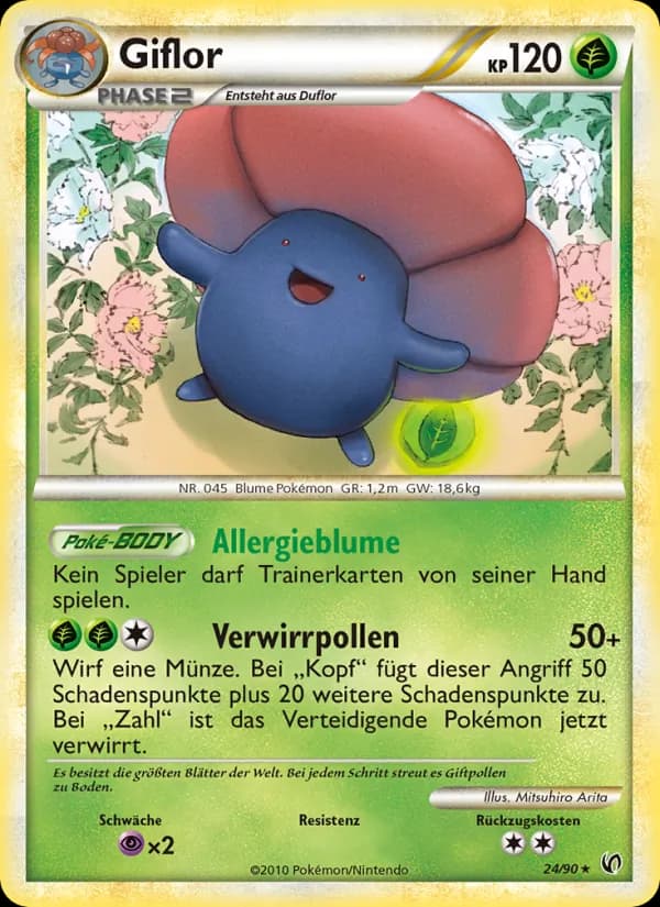 Giflor card in German