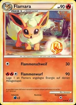 Flamara card in German