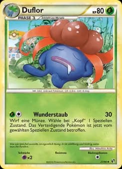 Duflor card in German