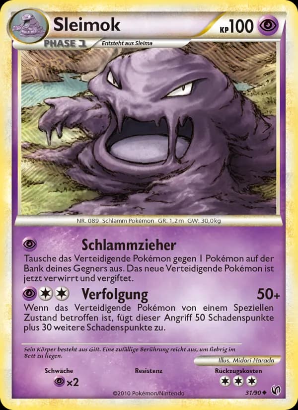Sleimok card in German