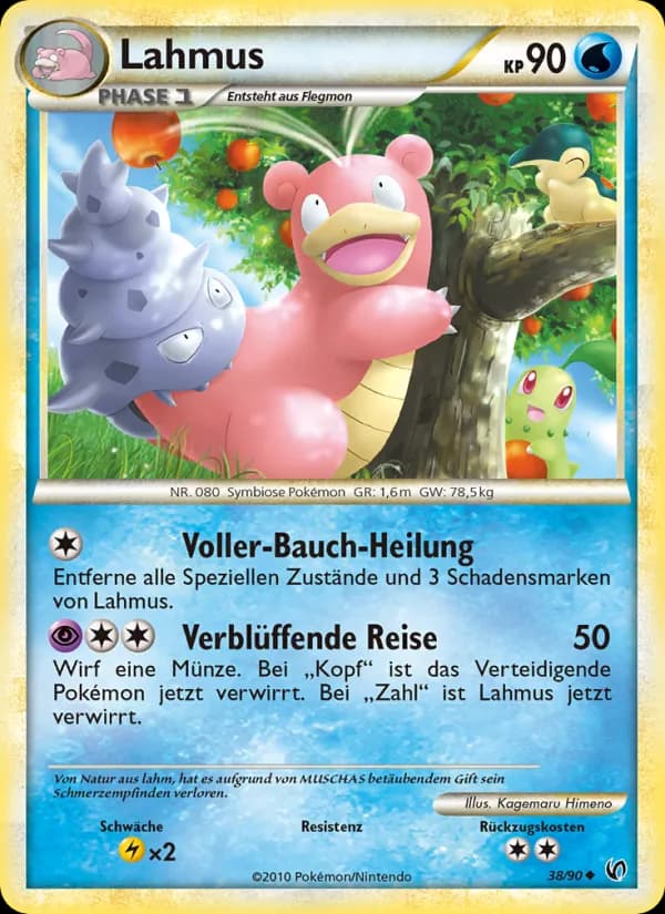Lahmus card in German