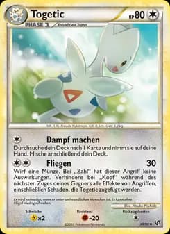 Togetic card in German