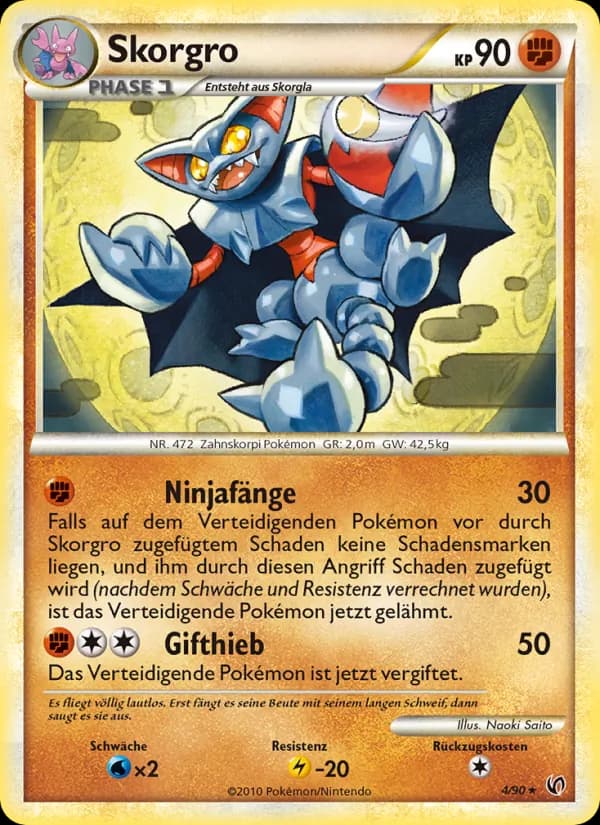 Skorgro card in German