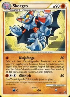 Skorgro card in German