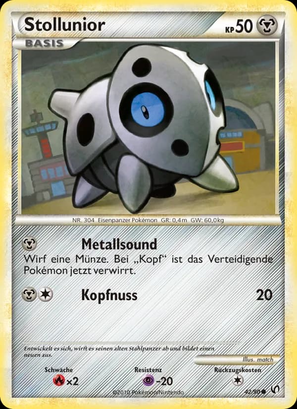 Stollunior card in German