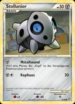 Stollunior card in German