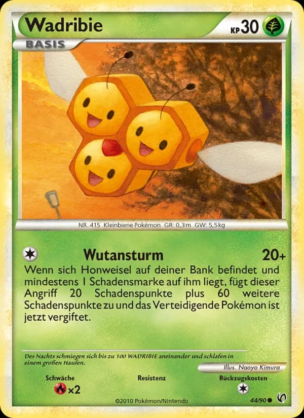 Wadribie card in German