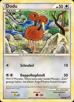 Dodu card in German