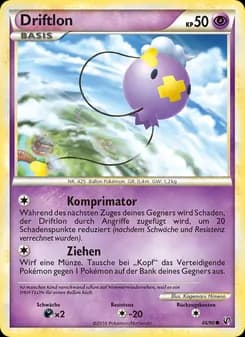 Driftlon card in German