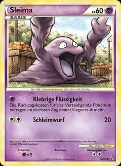 Sleima card in German