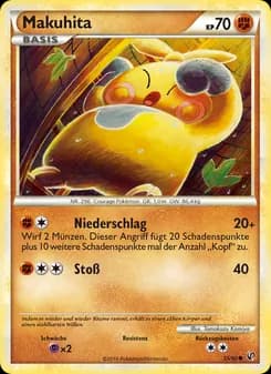 Makuhita card in German