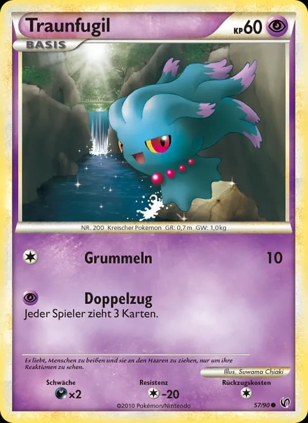 Traunfugil card in German