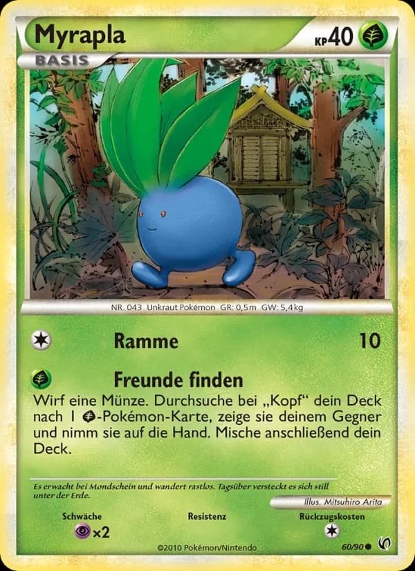 Myrapla card in German