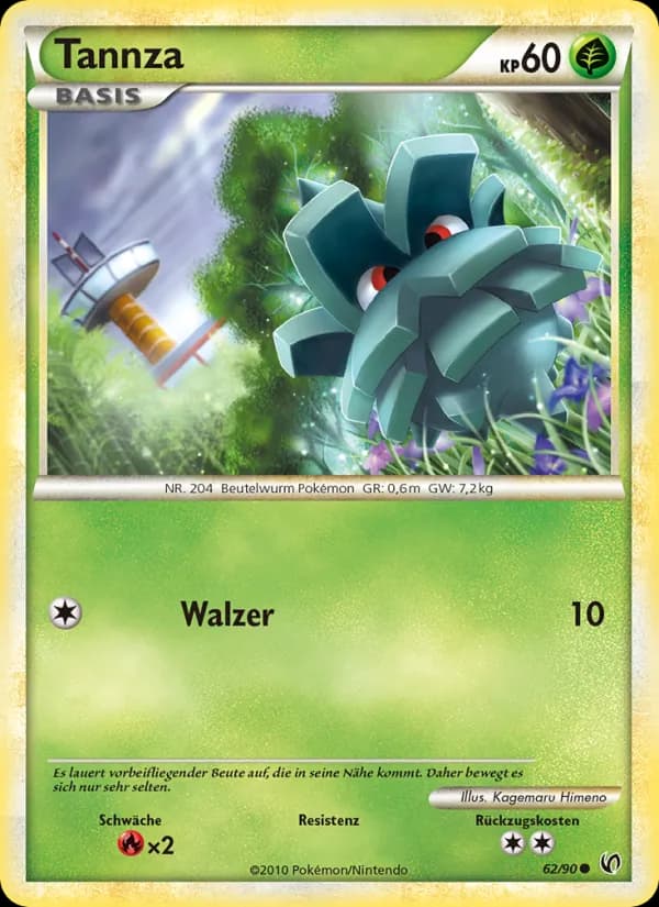 Tannza card in German