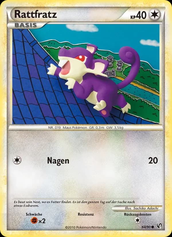 Rattfratz card in German