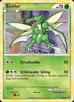 Sichlor card in German